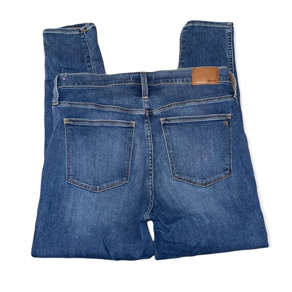 Madewell 10" High-Rise Roadtripper Supersoft Skinny Jeans in Monroe Wash - Picture 7 of 7